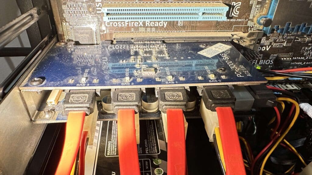 Karta PC3000 SAS (Serial Attached SCSI)