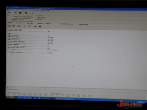 P1021533 dysk twardy prawidłowo skalibrowany z odczytem Sterfy Serwisowej