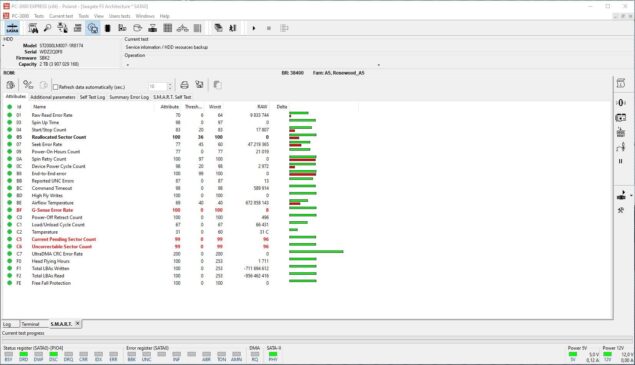 Proces odzyskiwania danych to r&oacute;wnież diagnoza dysku