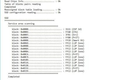 Odbudowa translatora dysku SSD