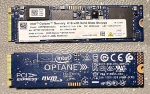 Odzyskiwanie danych z dysku SSD Intel Optane Memory H10 (H20) z interfejsem NVMe M.2