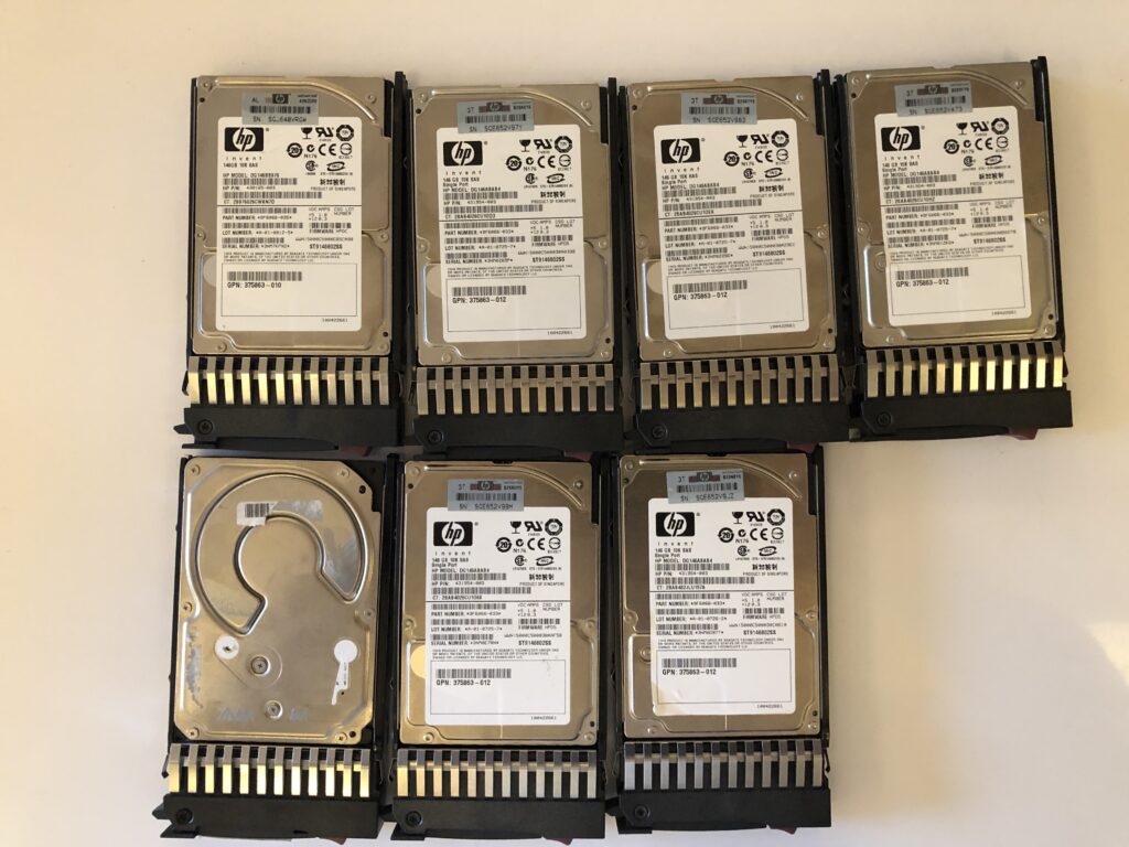 Odzyskanie danych z dysków Seagate SAS z macierzy RAID