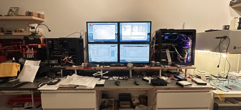 RAID odzyskiwany na PC-3000 Express i Portable III